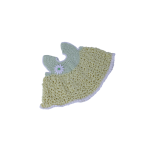 فستان بيبي اصفر