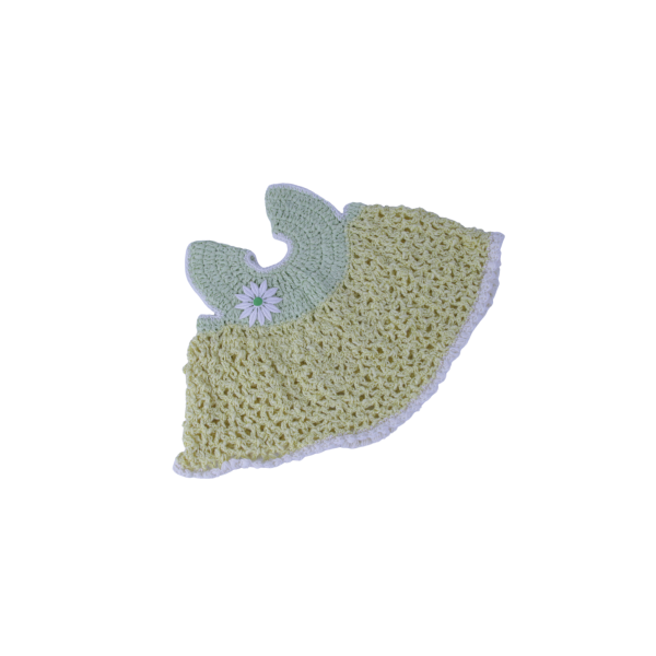 فستان بيبي اصفر